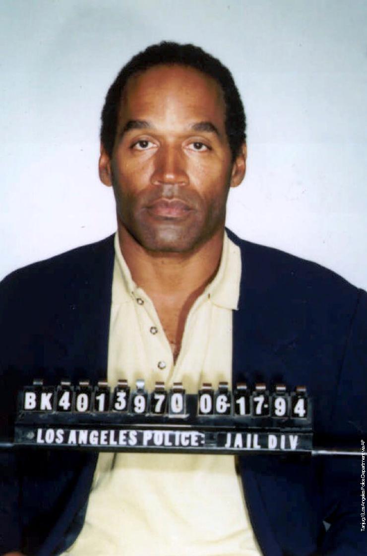 О Џеј Симпсон после хапшења 17. јуна 1994.
