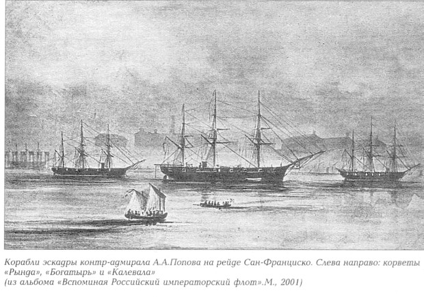 Руски бродови у Сан Франциску