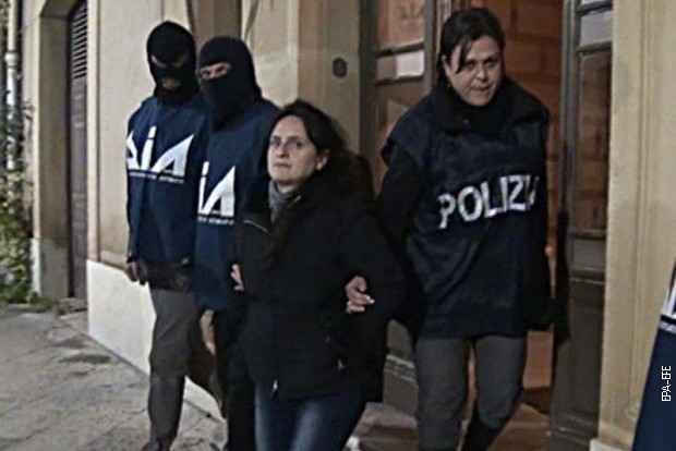 Хапшење Патриције Месина Денаро, Матеове сестре, 2013.