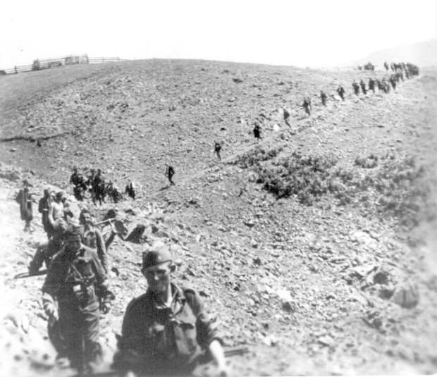 Војници Треће пролетерске бригаде, августа 1944. 