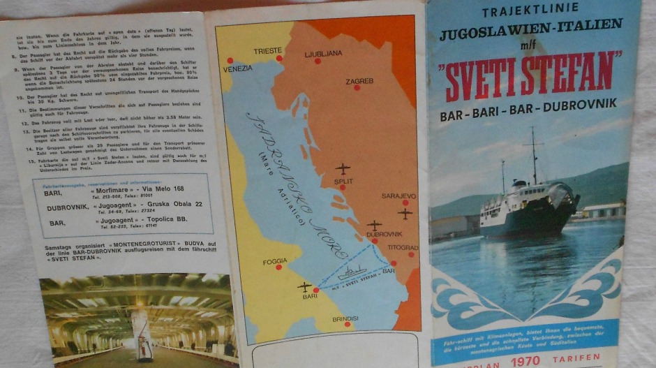 Прича о једном броду и једном граду: Кад је Свети Стефан пловио од Бара до Антибара